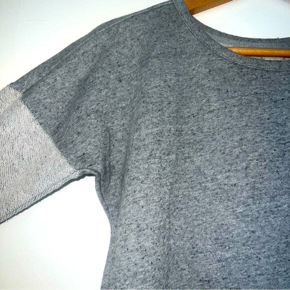 Burton Pullover Sweatshirt Mixed Media Side Zip Size XS Snowboarding Outerwear - Picture 2 of 10